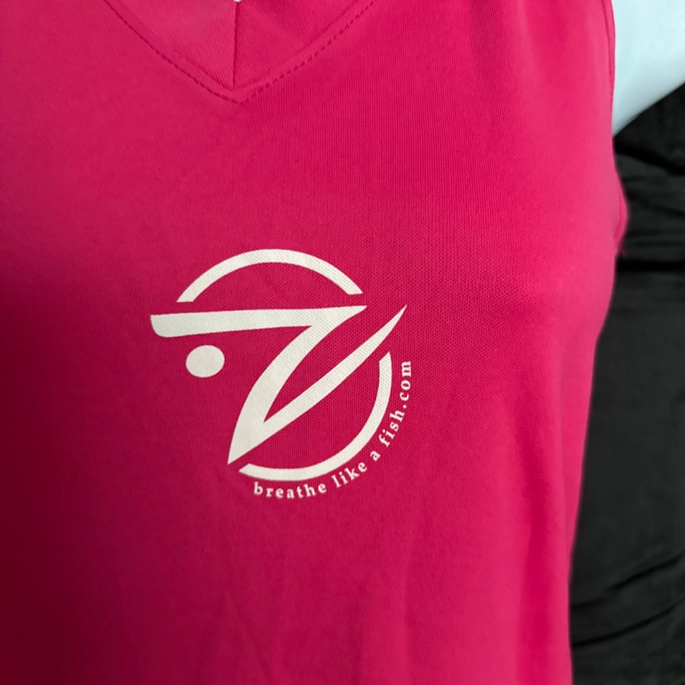 X Dri, Eagle USA, hot pink athletic tank top, size S - Picture 2 of 7